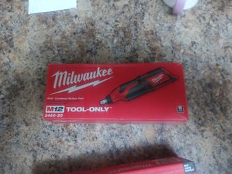 Milwaukee M12 cordless rotary tool $50