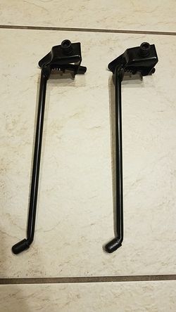 Two brand new bike bicycle kickstands black