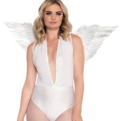 Feather Angel Wings & Halo Accessory Kit