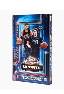 Topps Basketball chrome update hobby box