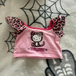 Hello Kitty Build A Bear Top