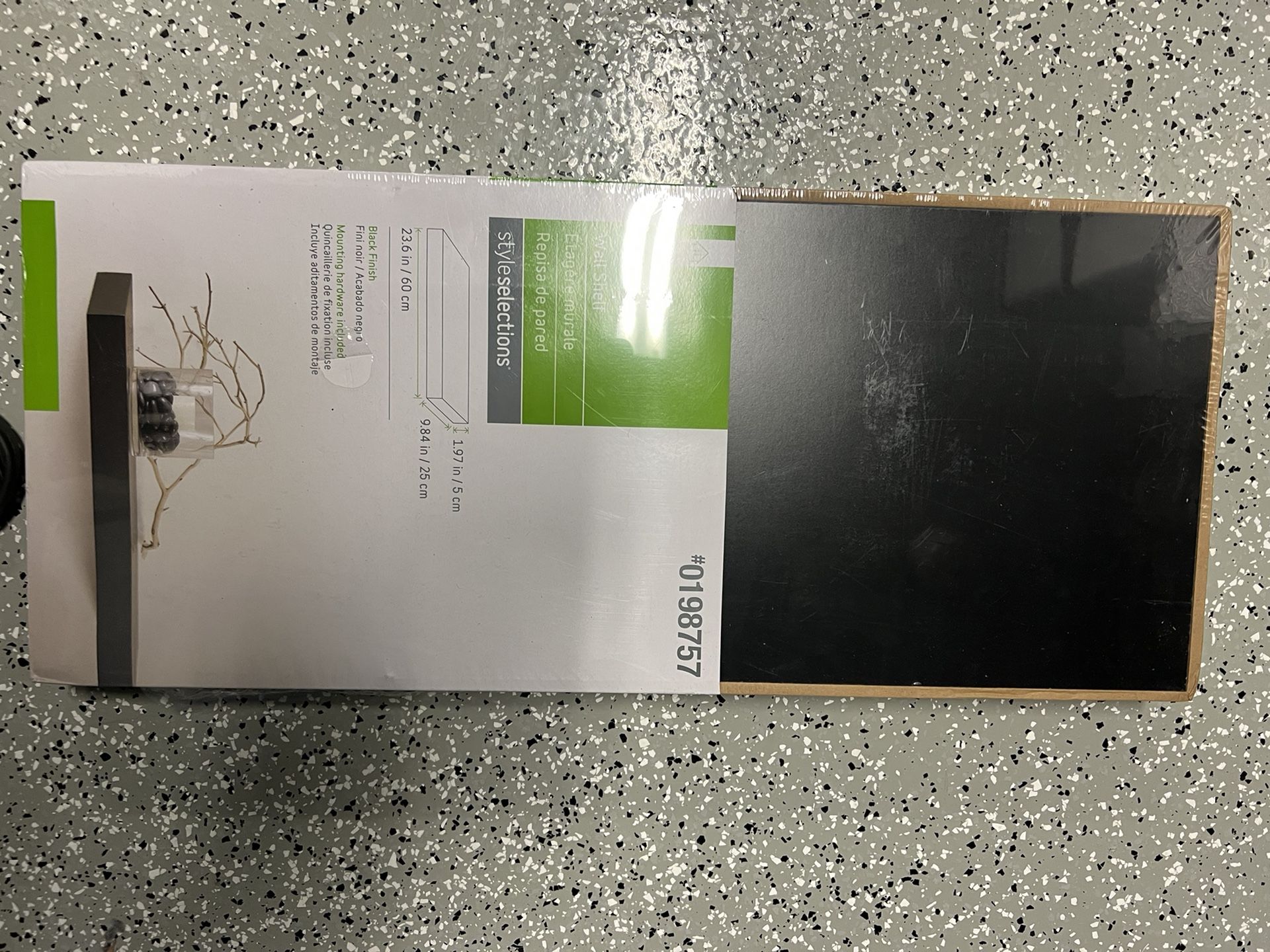 Floating shelves Black Brand New