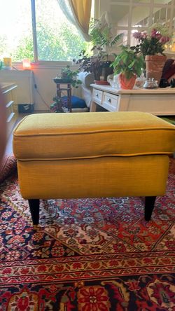 Mustard Yellow chair multi use