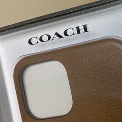 Coach iPhone case