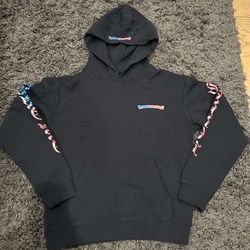 Marty Boy American Flag Chrome Hoodie 