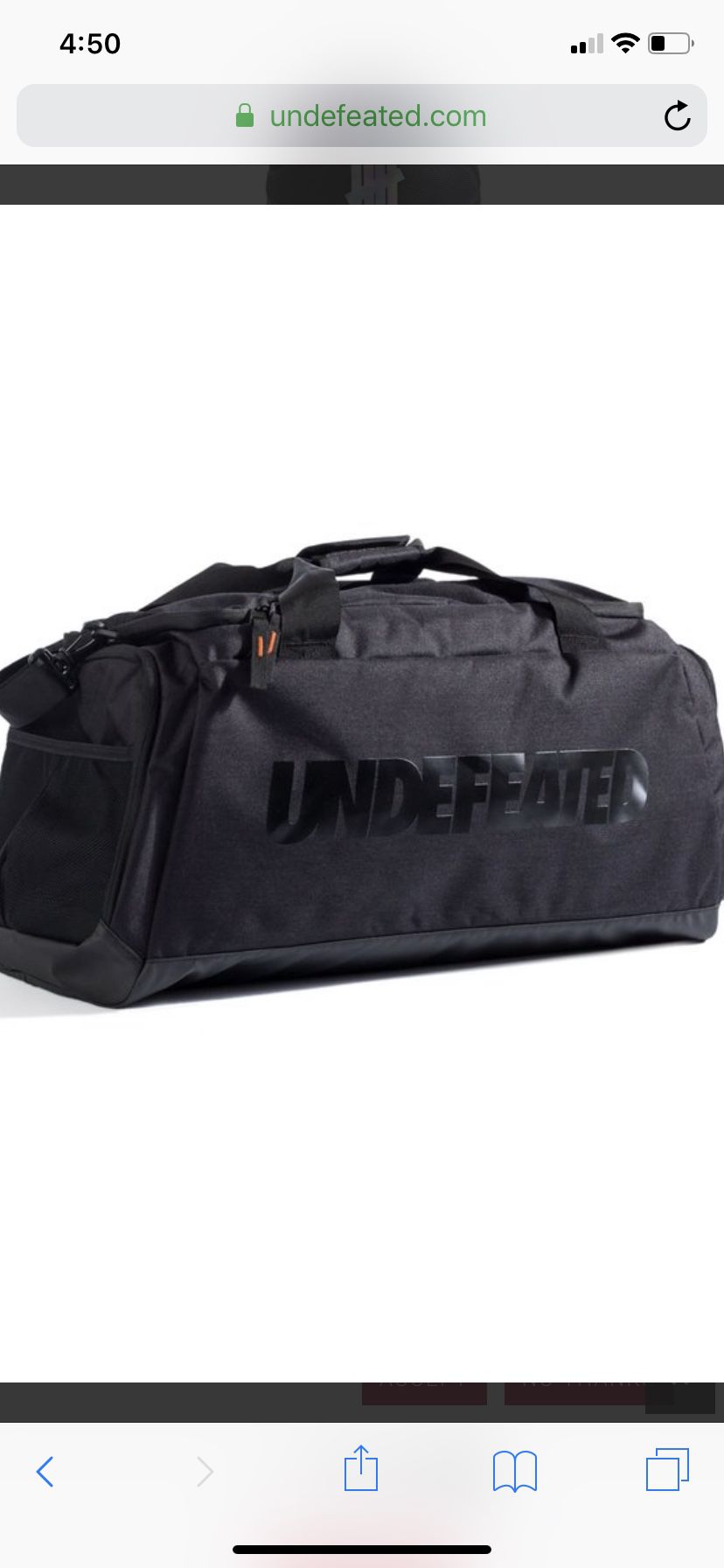 Nike x Undefeated Duffle Bag for Sale in Irwindale, CA - OfferUp