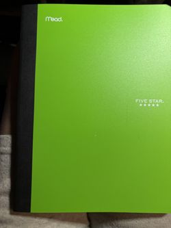 Mead 5 Star Notebook