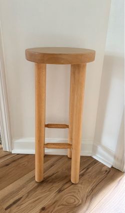 Rubberwood Shaker Stool
