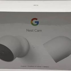 Nest Cam Two Pack Outdoor Or Indoor Battery