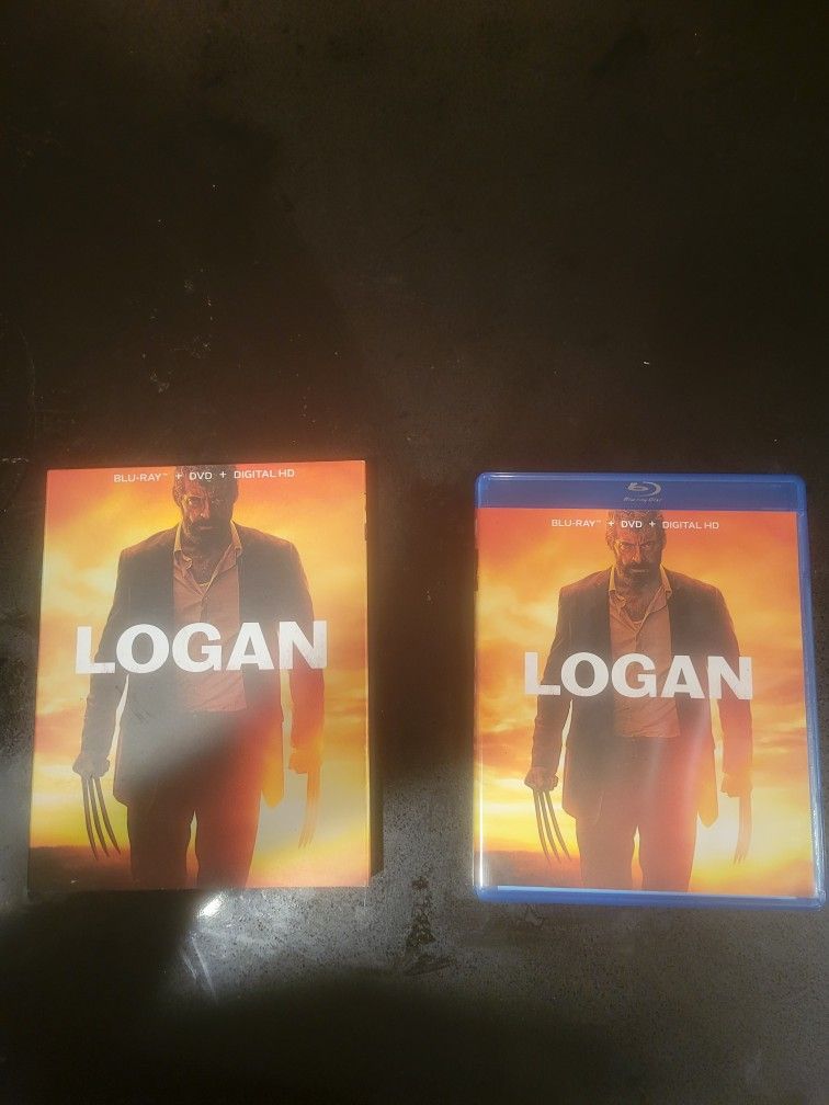Logan (2017) Blu Ray With Slip Cover