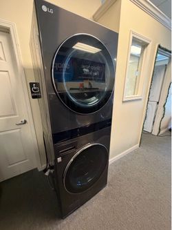 LG 2 in 1 Stacked Front Load set