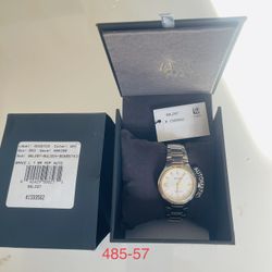 Bulova Classic 98L297 Ladies 34mm Two Tone MOP Dial S/Steel Automatic Watch