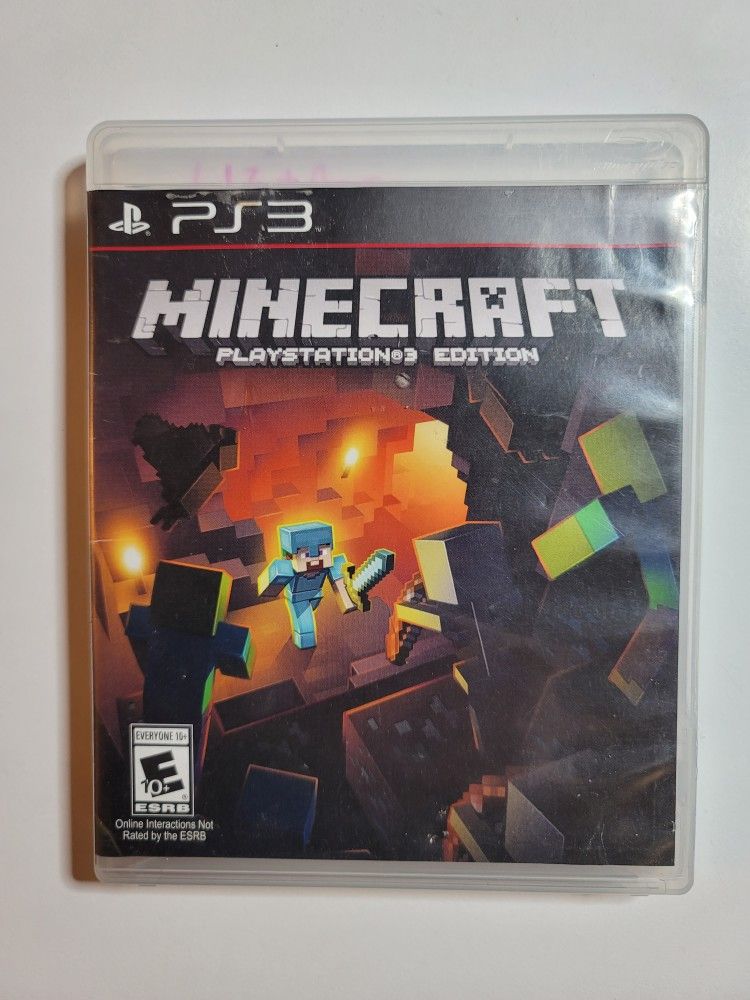Ps3 Game .. Minecraft !!