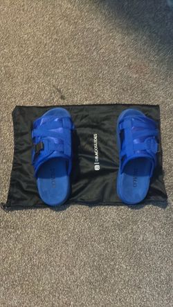 all blue draco slides