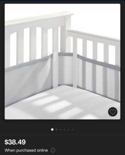 Breathable Crib Mesh Liner