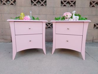 Beautiful Pink Nightstands