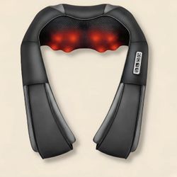 Shoulder Kneading Massage Shawl with Red Light & Heat
