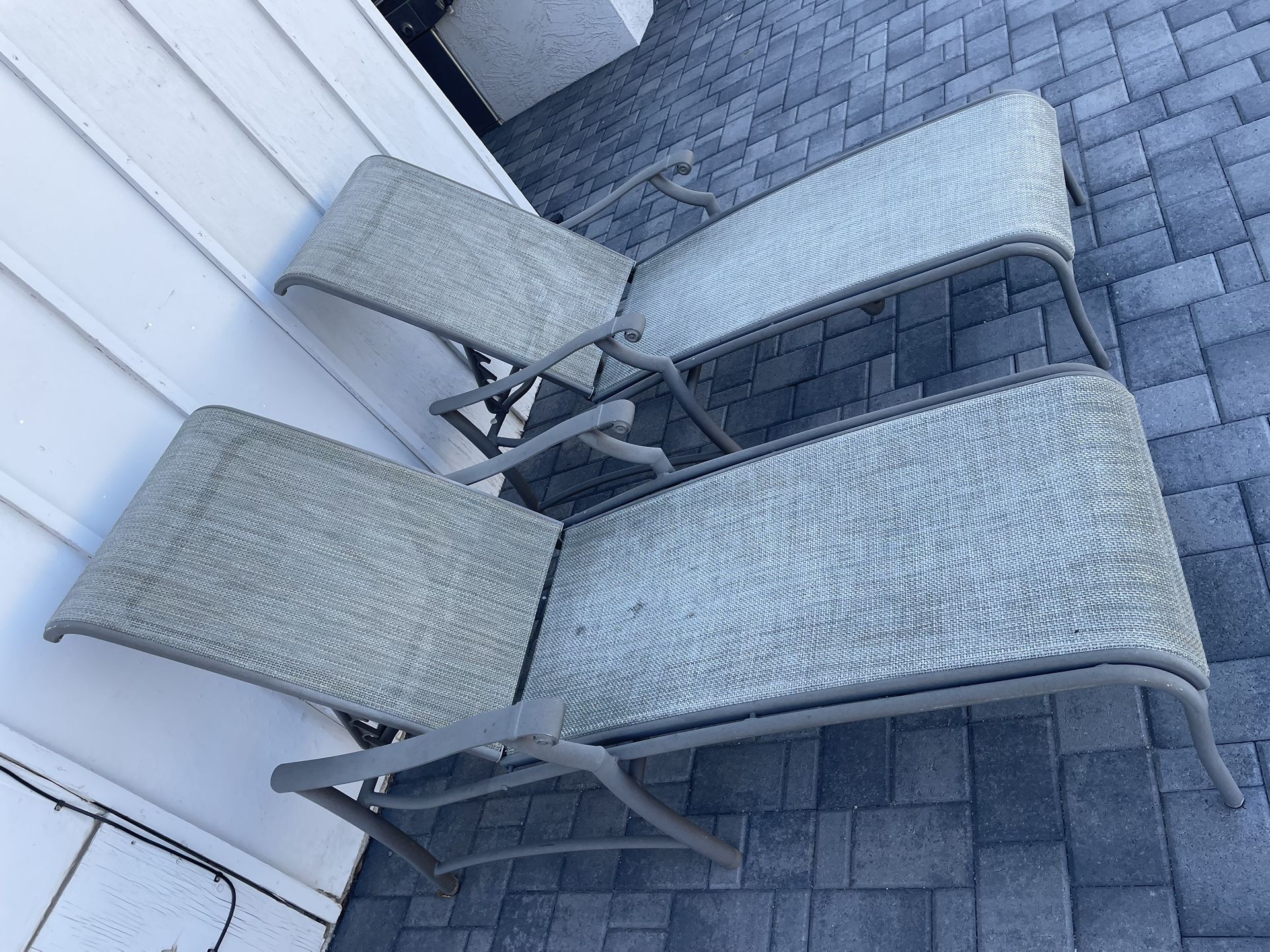 Wrought Iron Chaise Lounge