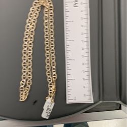 10k Gold Chain 22” 16g