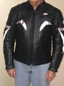 EXL brand padded motorcycle jacket