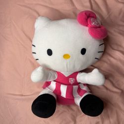 🎀 hello kitty pink football plushie 🏈