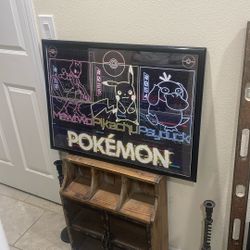 Pokémon Framed Puzzle.