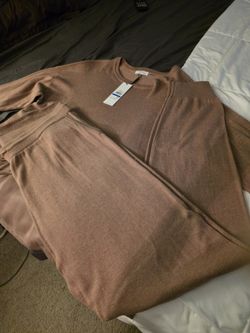 Soft 2 piece sweater material