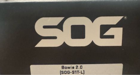 SOG Bowie 2.0 Fixed Blade Knife - New in Box