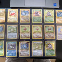 Pokemon Base Set 1&2 (first Editions)