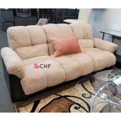 Living room convertible futon sofa with storage  // Limited Time Offer 