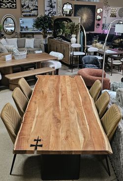 ✨ Mango Wood Live Edge Dining... 2 Unique Designs✨ 