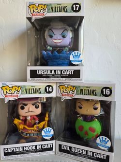 Funko Pop Disney Villain Train Cart Exclusive Collection