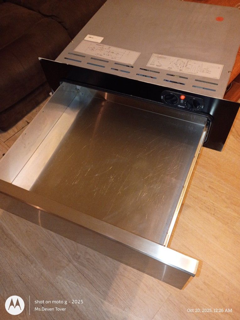 DACOR 30 INCH WARMING DRAWER