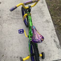 Kids ninja Turtle Bike