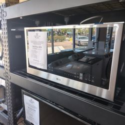 $259 (MSRP$599, Save $320) LG Over The Range Microwave W/ Humidity Sense
