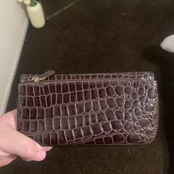 Brown Long  Wallet