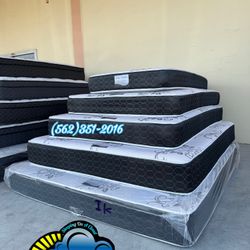 Full Size Mattress And Boxspring Bed Set Nuevo Colchon Y Tambor 