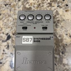 Ibanez SB7 Bass Synthesizer Pedal