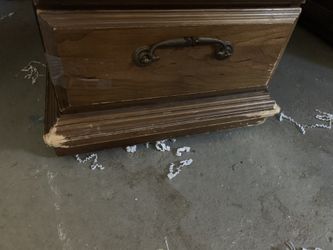 Vintage Solid Wood Handmade Desk!!!