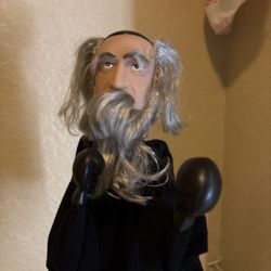Vintage (90s) Novelty Punching Rabbi Puppet Fun & Unique 