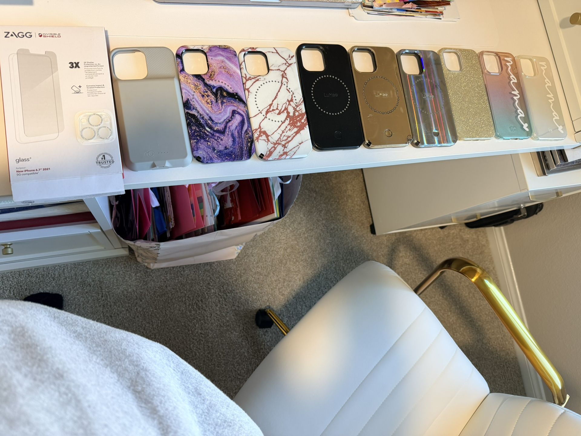 iPhone 13 Pro Max Accessories - Zagg, Camera Lens Protector, Battery, Lumee, Velvet Caviar Phone Cases