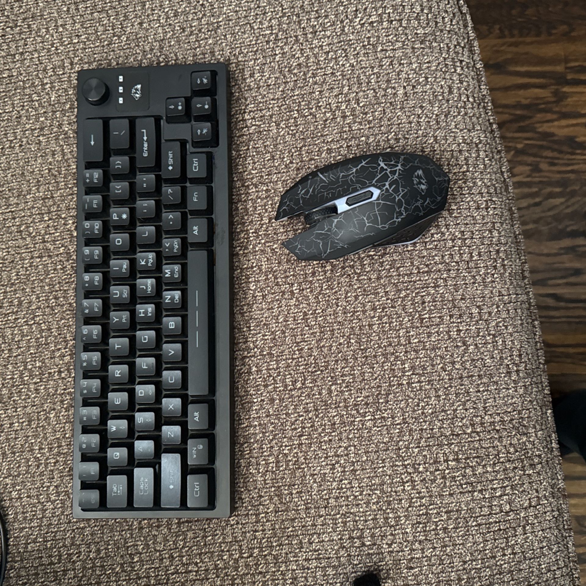 RGB Mouse + Keyboard Wireless