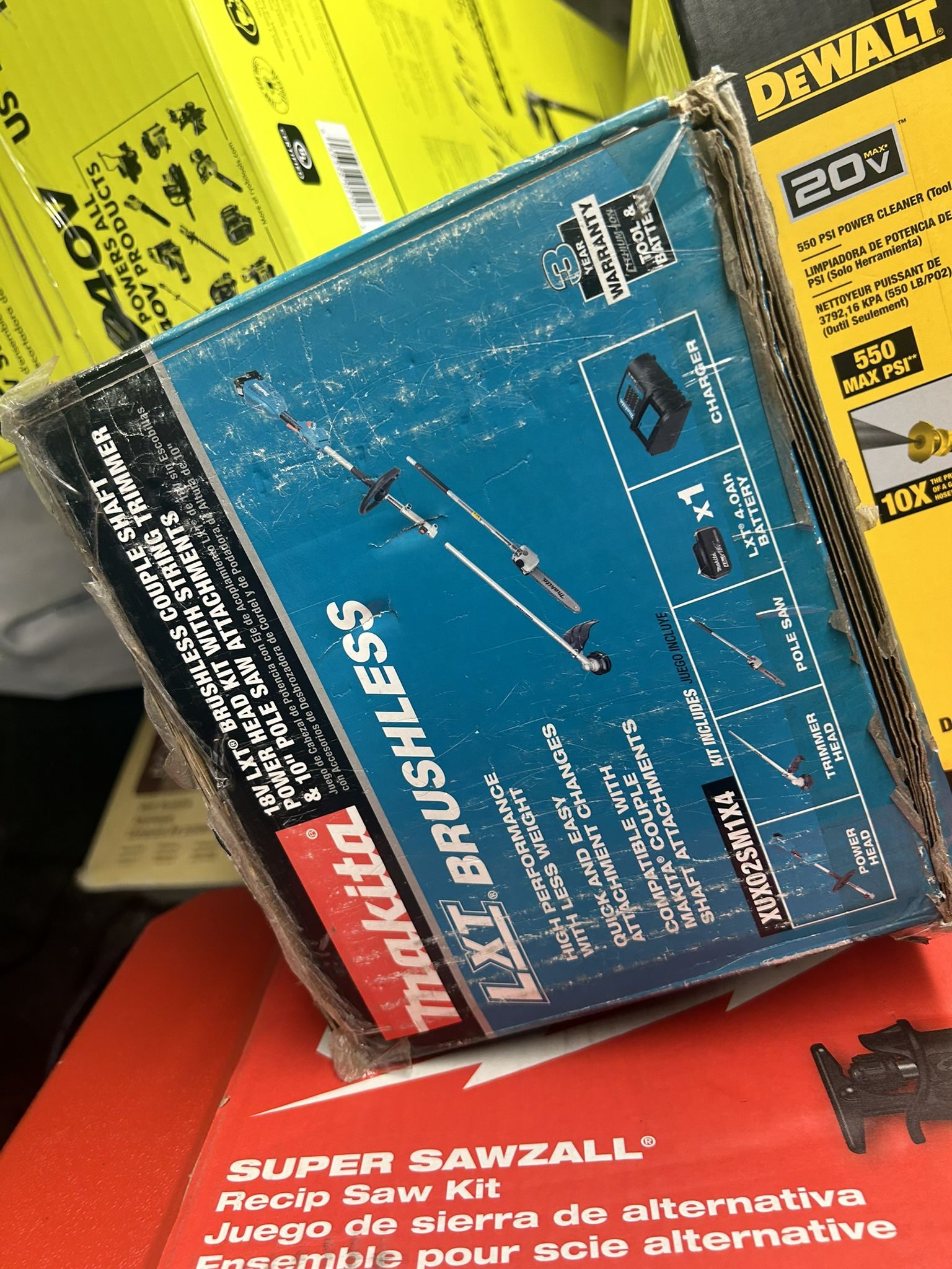 Makita Lxt 18 Volt Weed Wacker And Pole Saw Kit