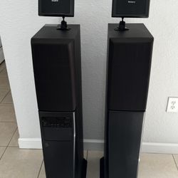 Sony POWERED Speakers SA-VA3 With Cable Tested Sound Great. Used In Good Condition 