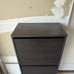 Shoe Cabinet With 3 Compartments 