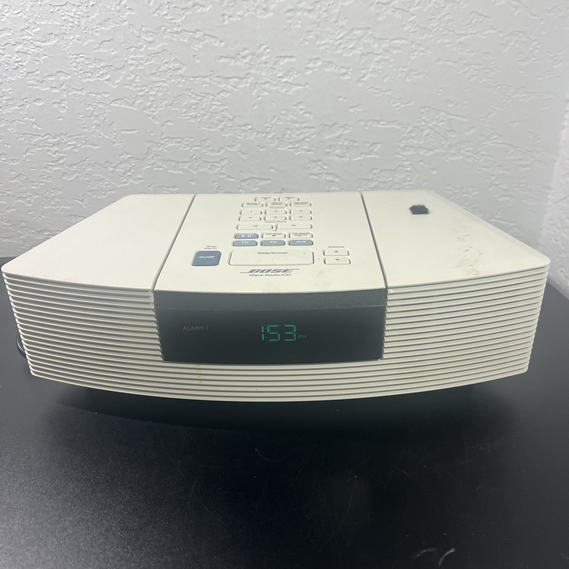 Bose Wave Radio CD Player Model AWRC-1P AM FM Alarm Clock No Remote TESTED WORKS