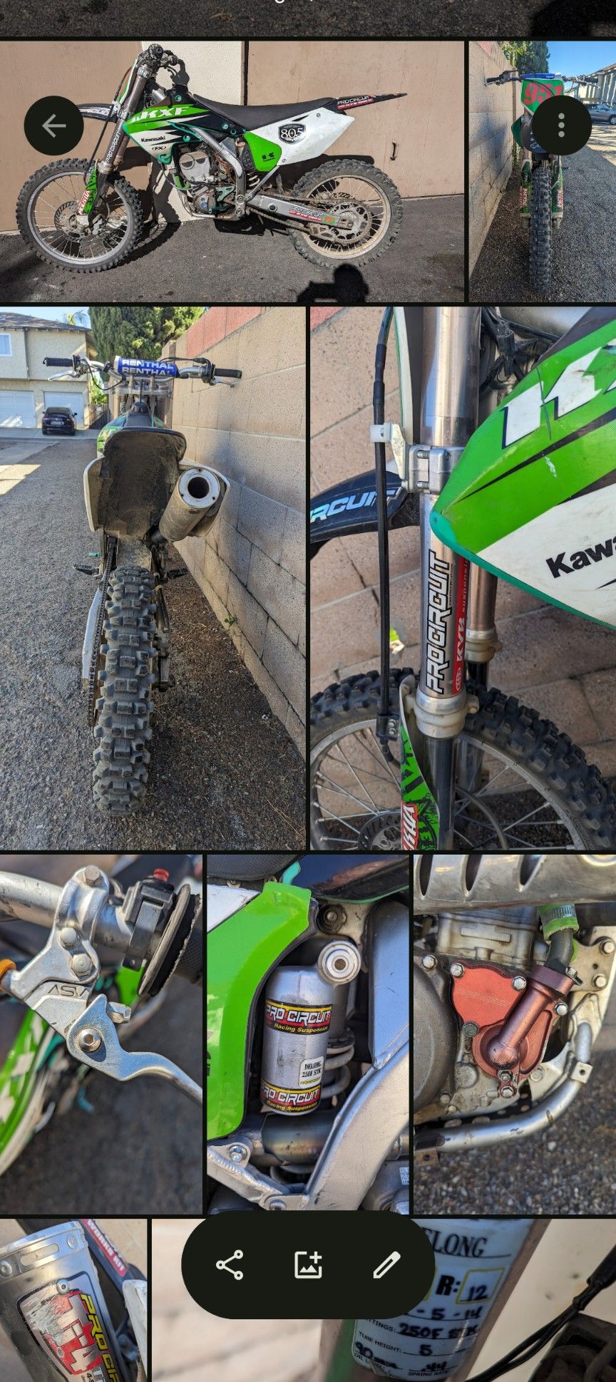 '04 KX250f
