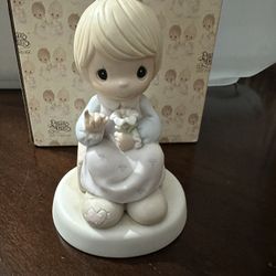 Precious moments a universal love 1992 limited edition-Easter seals figurine