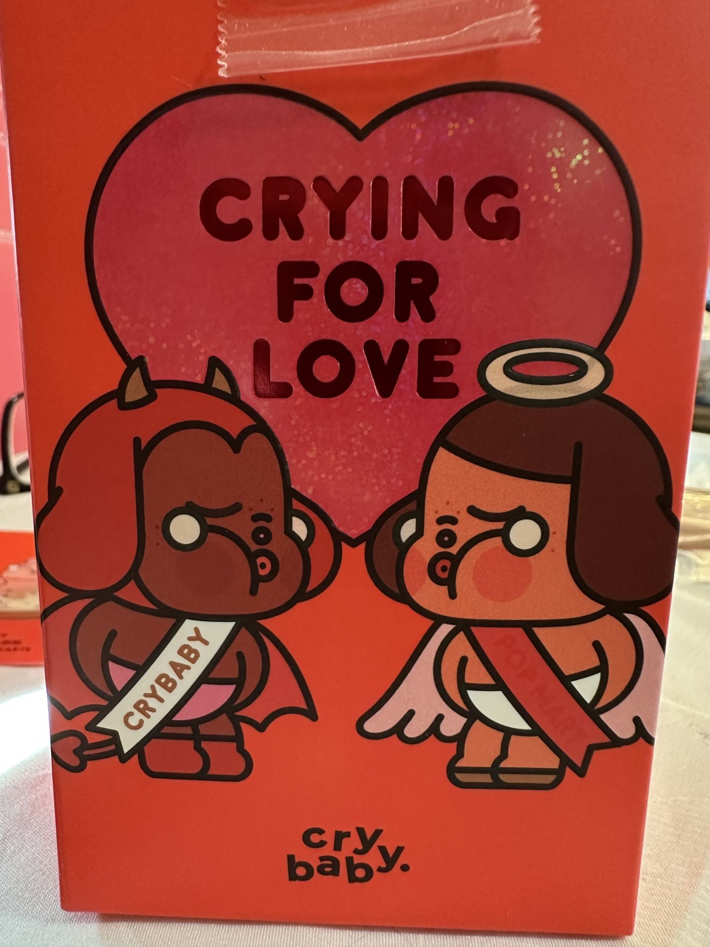 Pop MART Crybaby Crying for Love Series Jar of Hearts