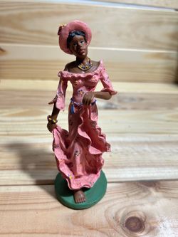 African American lady Dancer Figurine